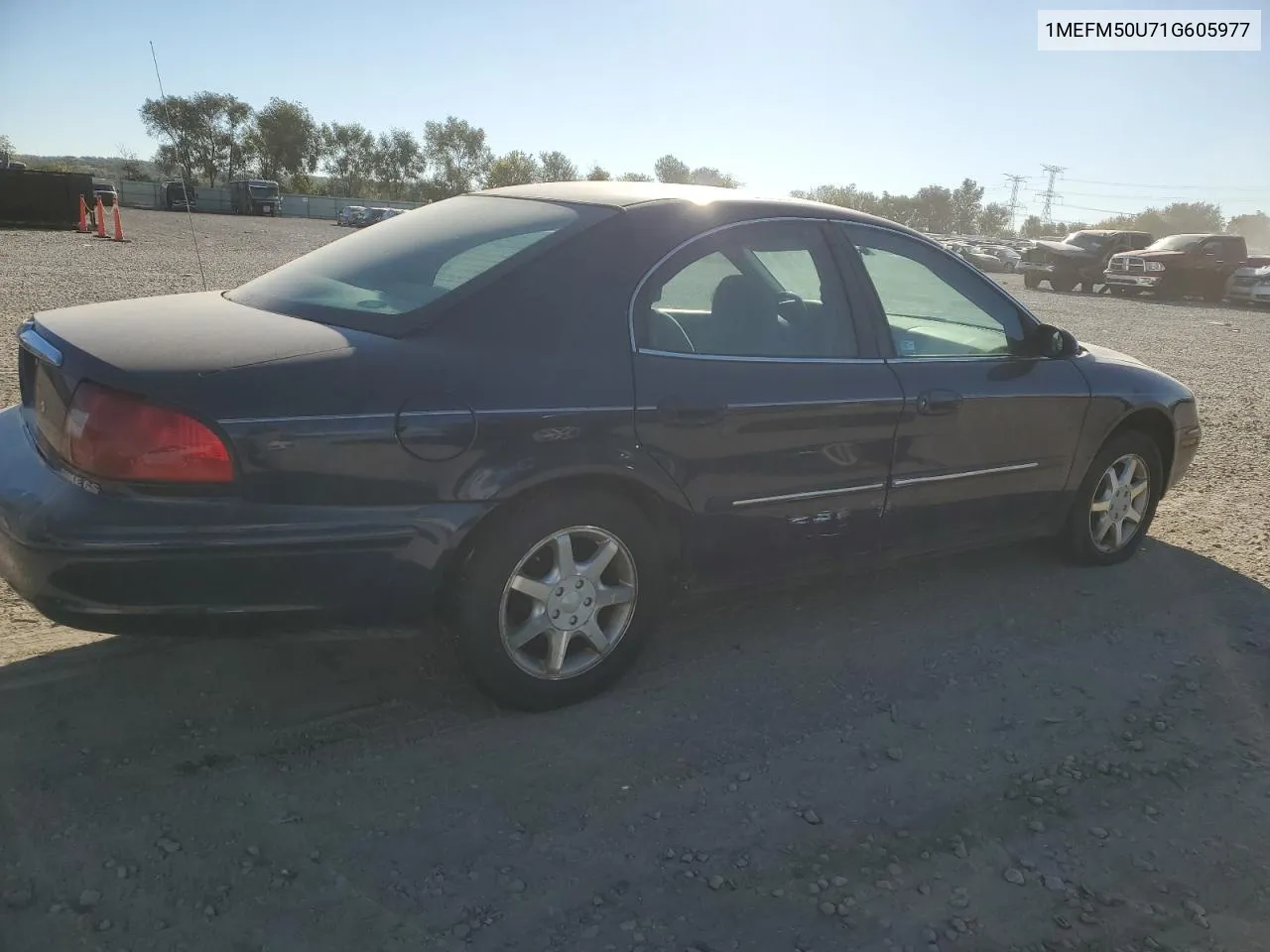 2001 Mercury Sable Gs VIN: 1MEFM50U71G605977 Lot: 76305324