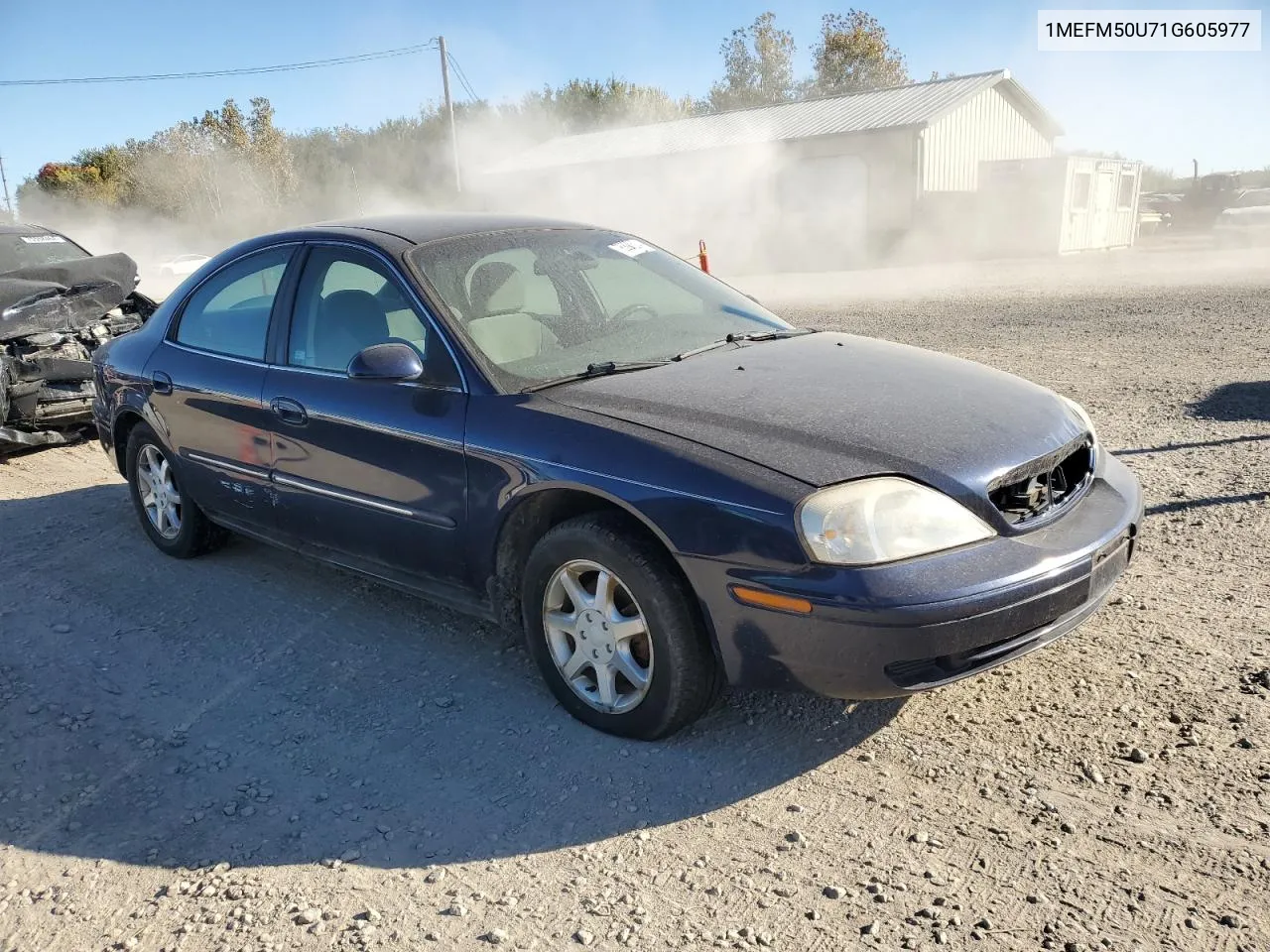 2001 Mercury Sable Gs VIN: 1MEFM50U71G605977 Lot: 76305324