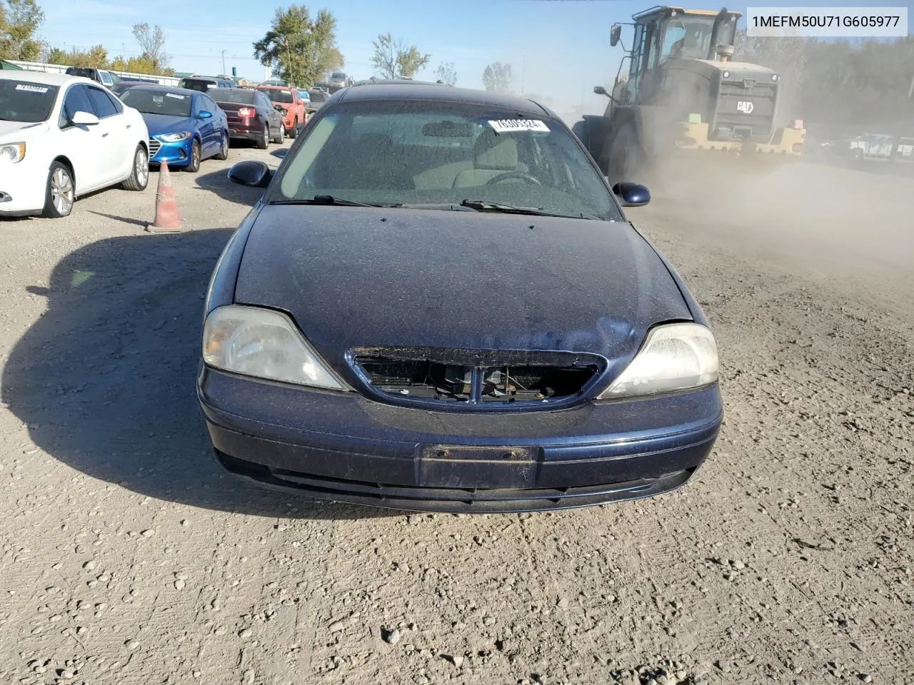 2001 Mercury Sable Gs VIN: 1MEFM50U71G605977 Lot: 76305324