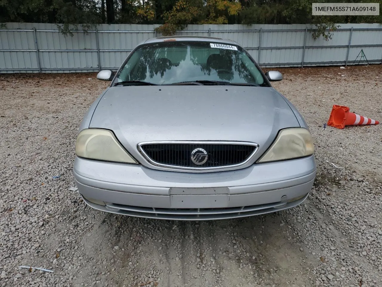 2001 Mercury Sable Ls Premium VIN: 1MEFM55S71A609148 Lot: 78866044