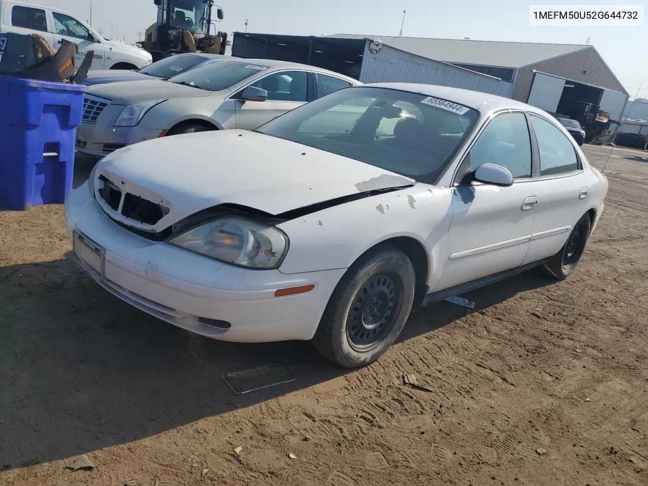 2002 Mercury Sable Gs VIN: 1MEFM50U52G644732 Lot: 65564944