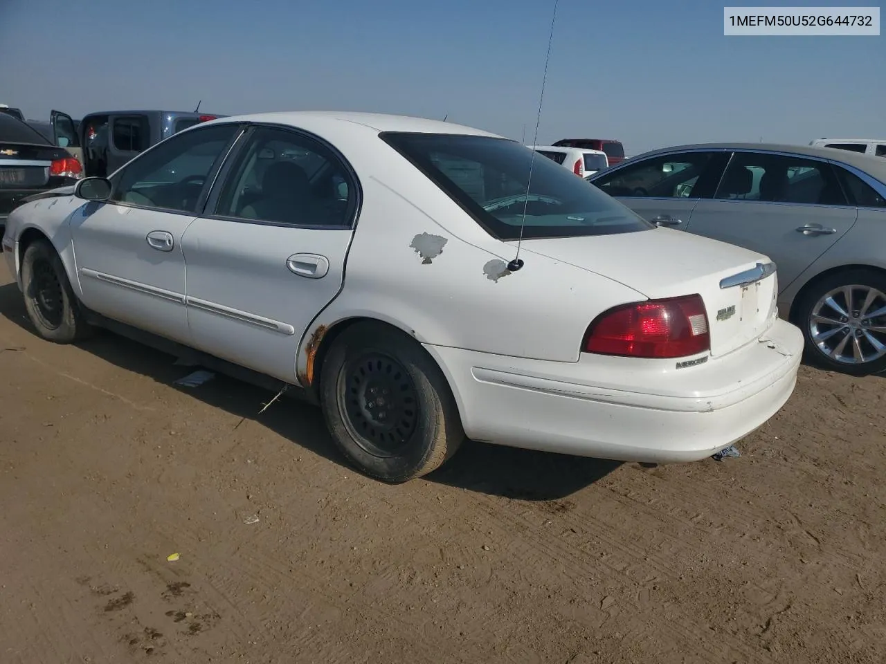 2002 Mercury Sable Gs VIN: 1MEFM50U52G644732 Lot: 65564944