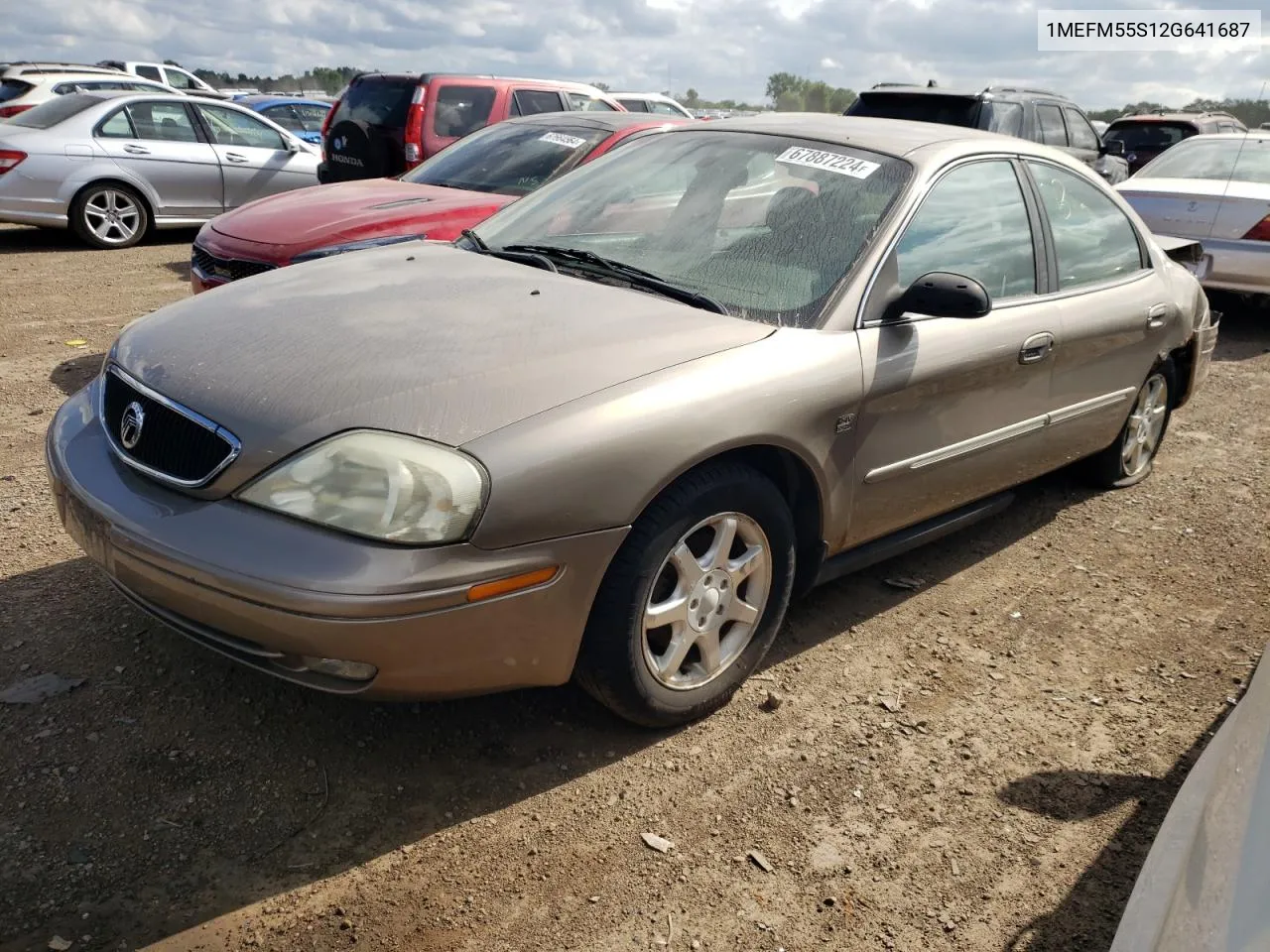 2002 Mercury Sable Ls Premium VIN: 1MEFM55S12G641687 Lot: 67887224