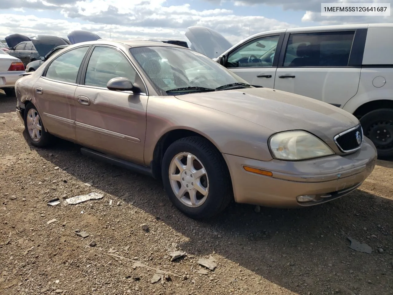 2002 Mercury Sable Ls Premium VIN: 1MEFM55S12G641687 Lot: 67887224