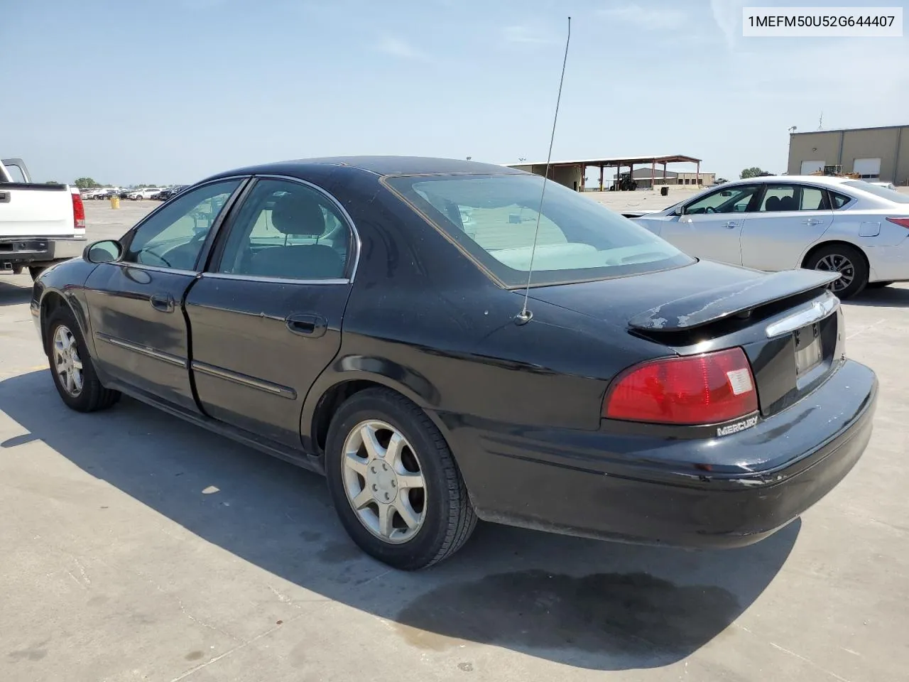 2002 Mercury Sable Gs VIN: 1MEFM50U52G644407 Lot: 74194374