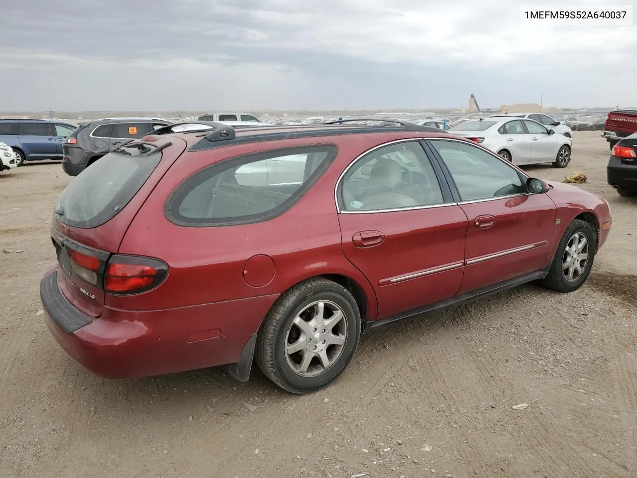 2002 Mercury Sable Ls Premium VIN: 1MEFM59S52A640037 Lot: 77318134