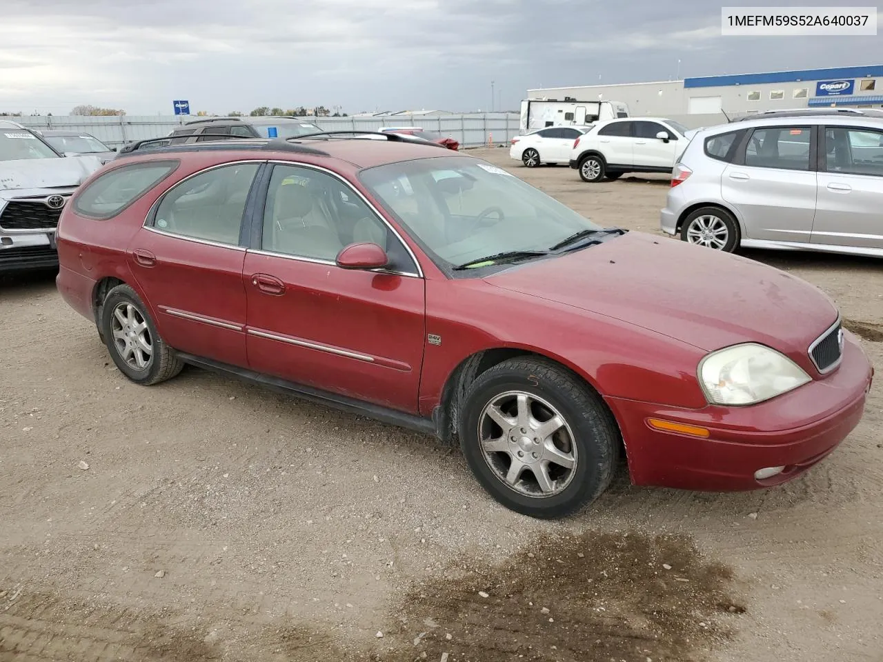 2002 Mercury Sable Ls Premium VIN: 1MEFM59S52A640037 Lot: 77318134