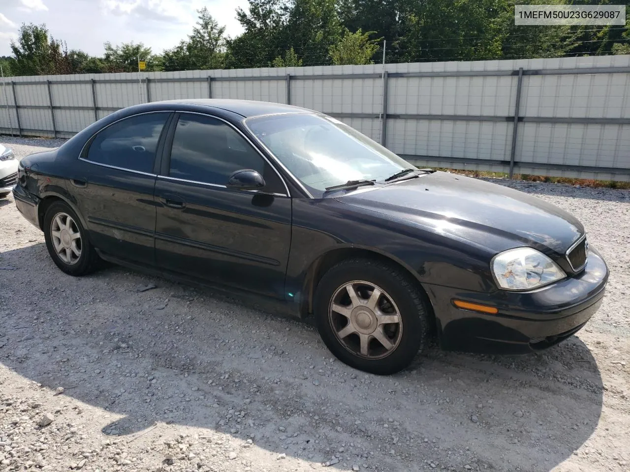 2003 Mercury Sable Gs VIN: 1MEFM50U23G629087 Lot: 62700924