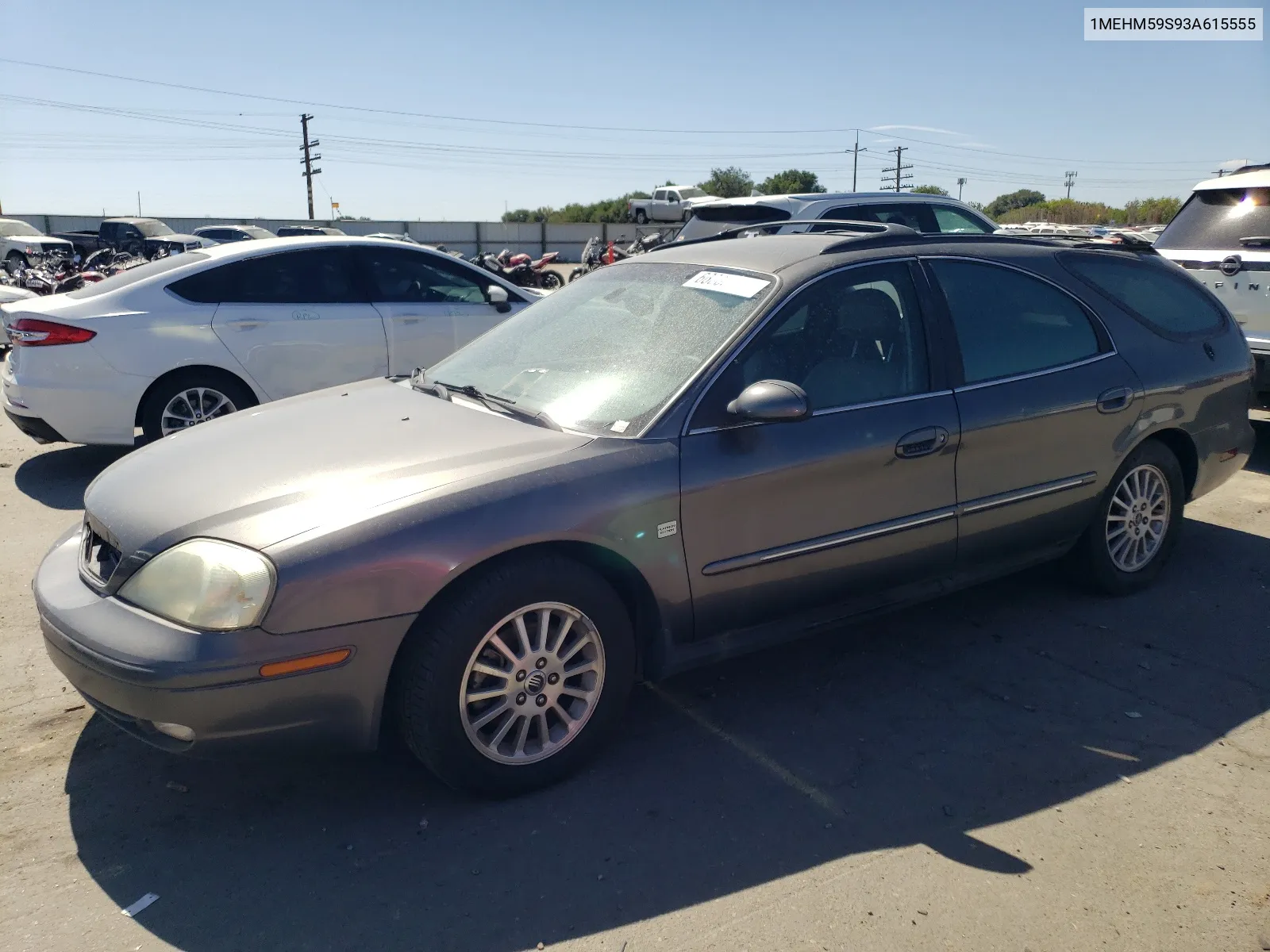 2003 Mercury Sable Ls Premium VIN: 1MEHM59S93A615555 Lot: 66683484