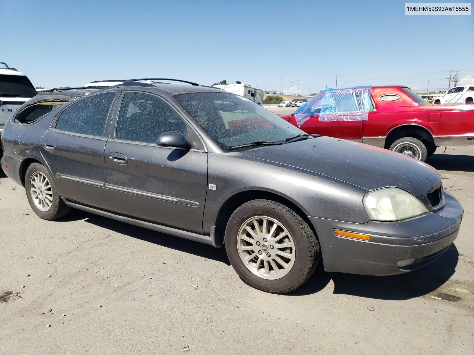 2003 Mercury Sable Ls Premium VIN: 1MEHM59S93A615555 Lot: 66683484