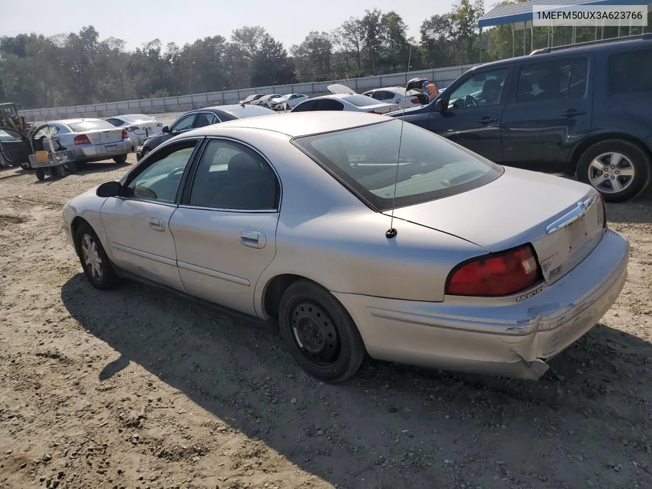 2003 Mercury Sable Gs VIN: 1MEFM50UX3A623766 Lot: 69191764