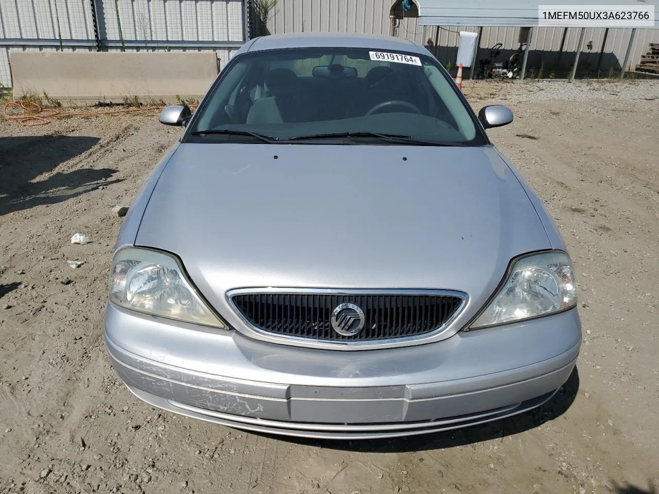 2003 Mercury Sable Gs VIN: 1MEFM50UX3A623766 Lot: 69191764