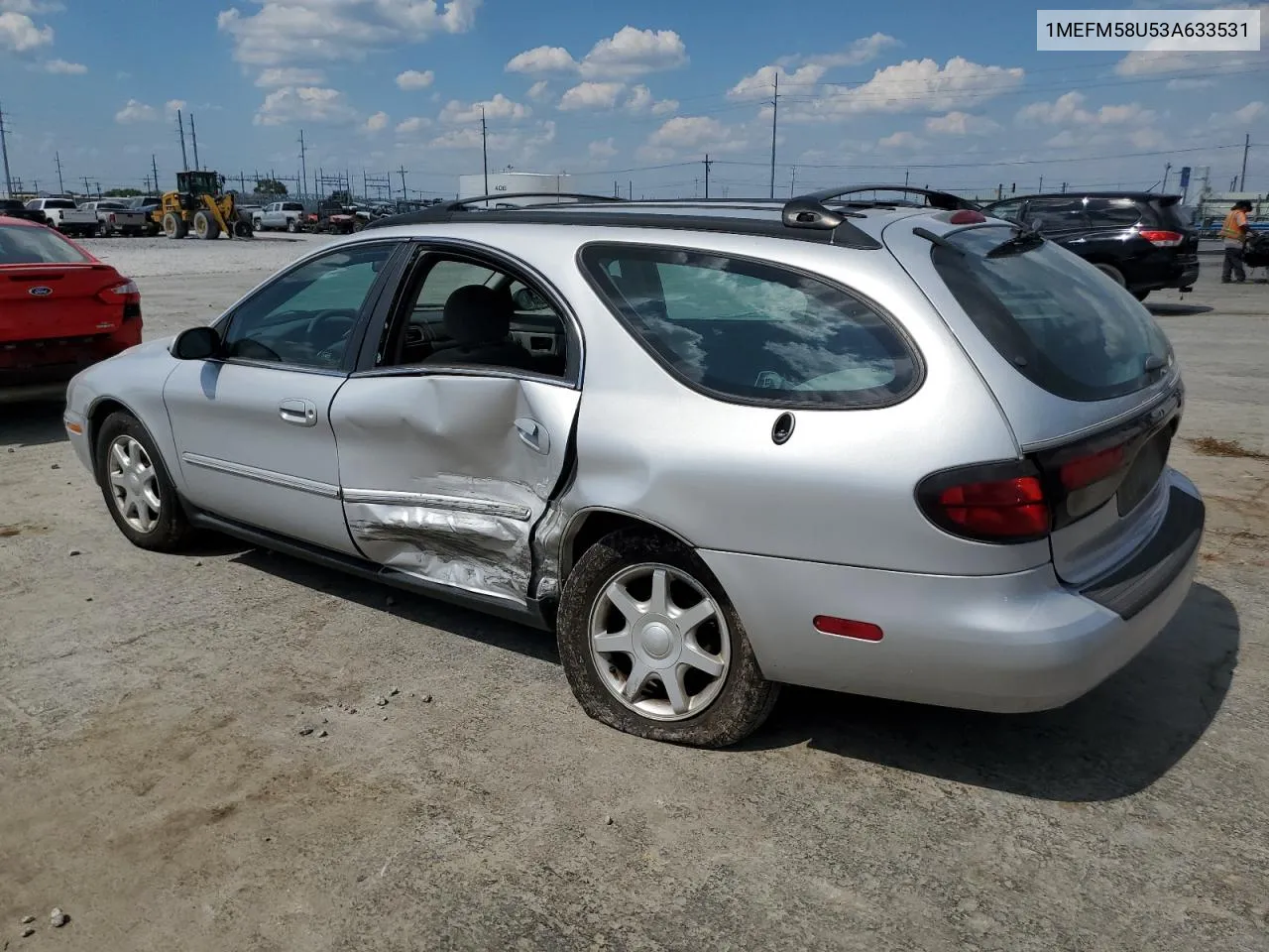 2003 Mercury Sable Gs VIN: 1MEFM58U53A633531 Lot: 71005984