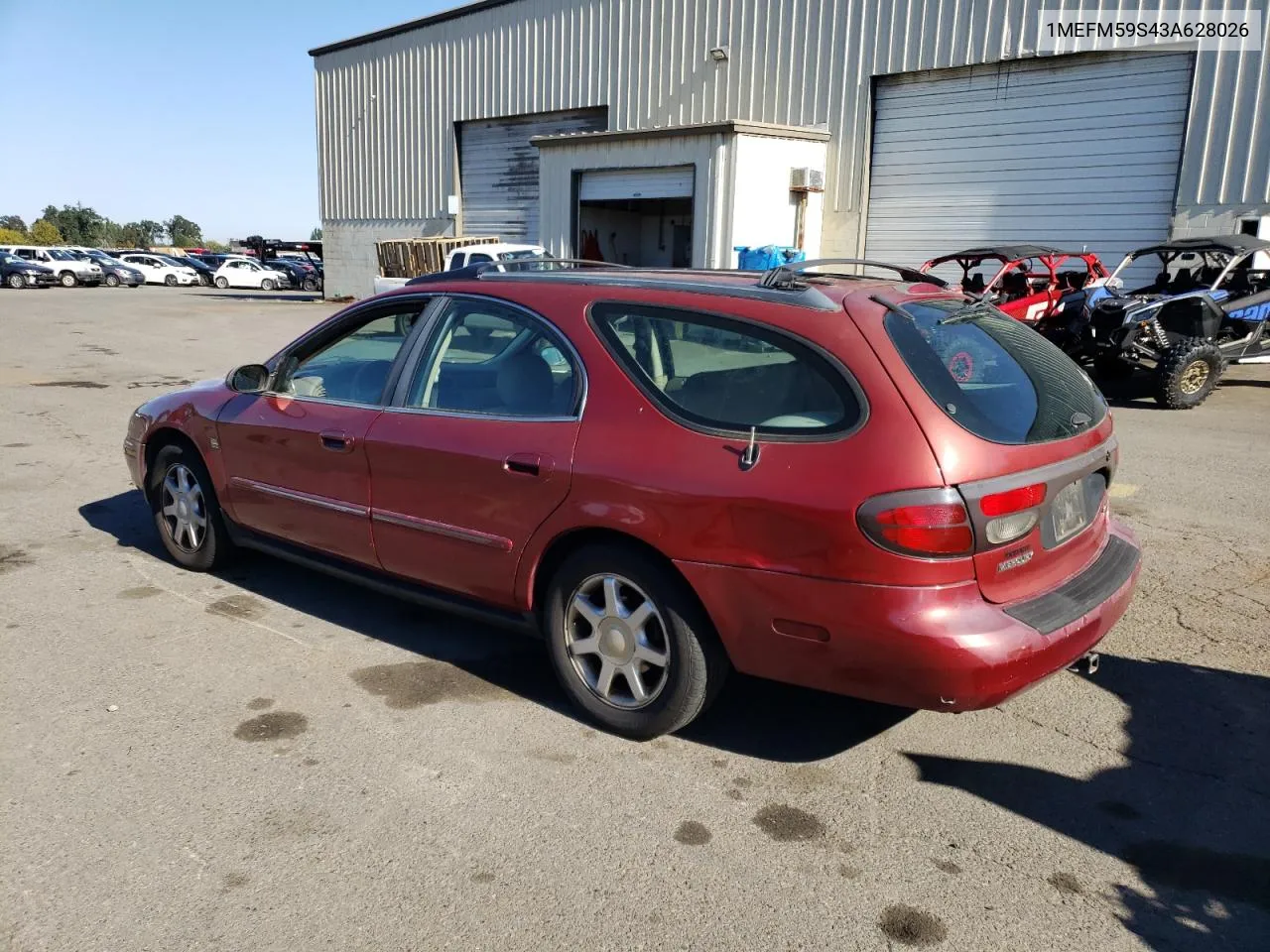 2003 Mercury Sable Ls Premium VIN: 1MEFM59S43A628026 Lot: 73787924