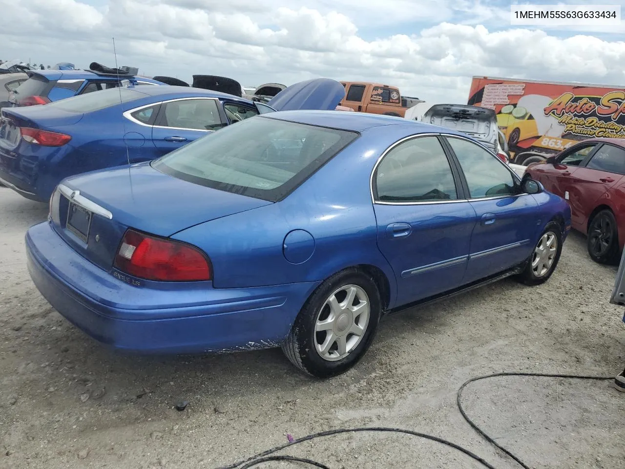 2003 Mercury Sable Ls Premium VIN: 1MEHM55S63G633434 Lot: 74960834