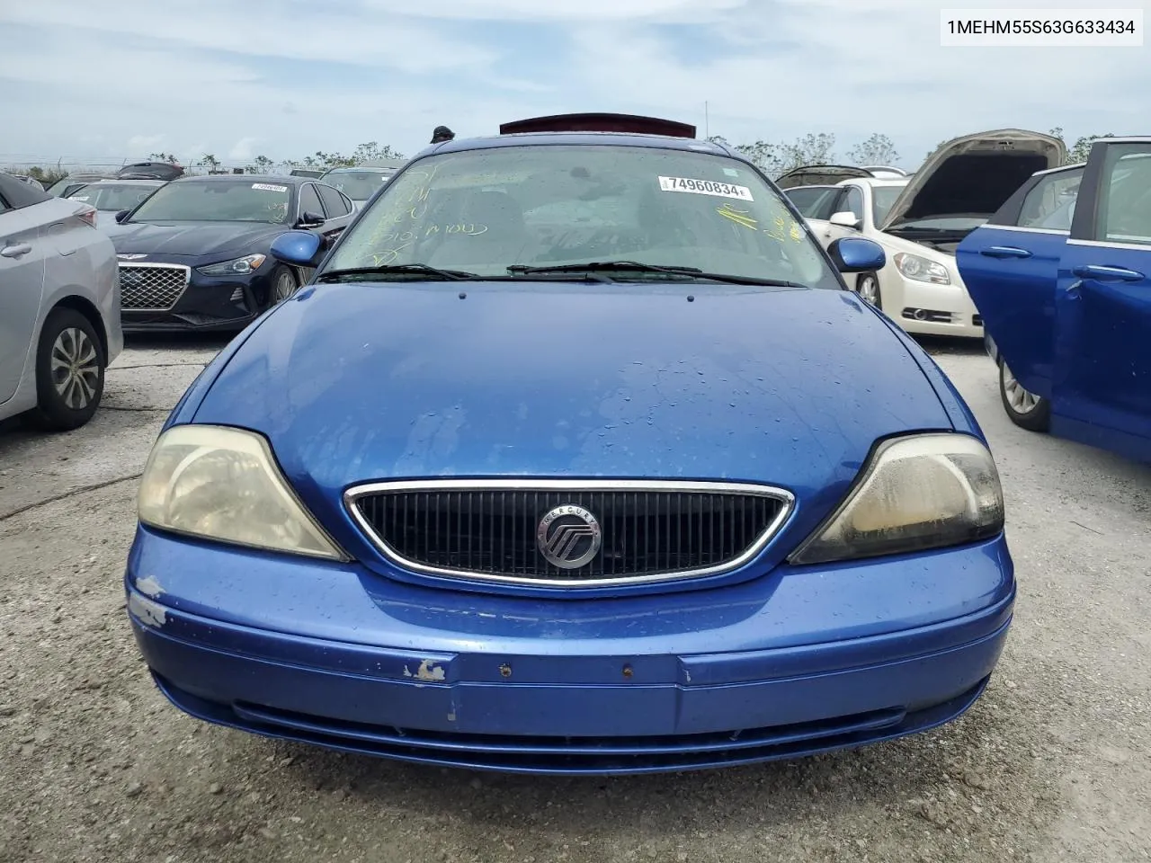 2003 Mercury Sable Ls Premium VIN: 1MEHM55S63G633434 Lot: 74960834