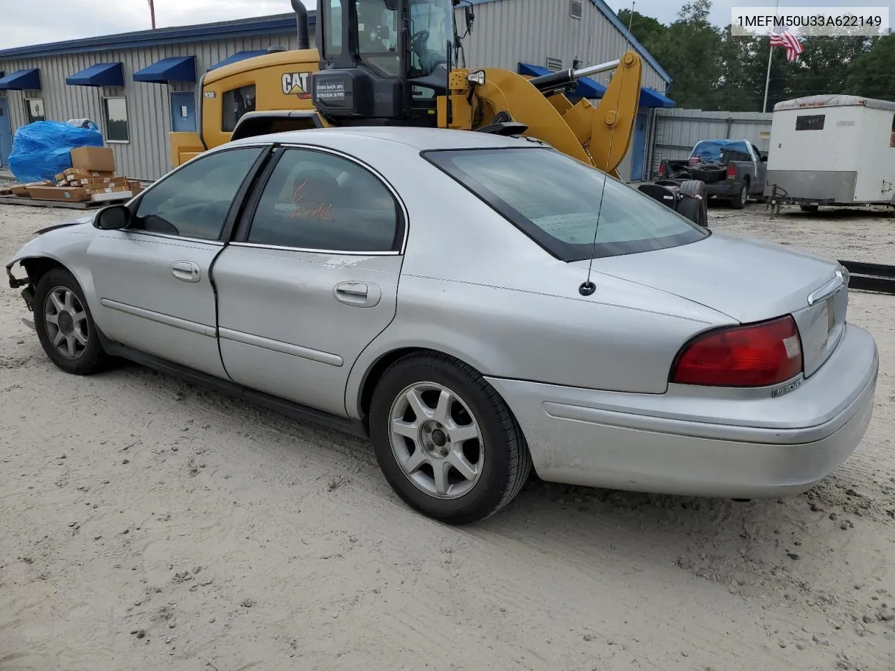 2003 Mercury Sable Gs VIN: 1MEFM50U33A622149 Lot: 75283504