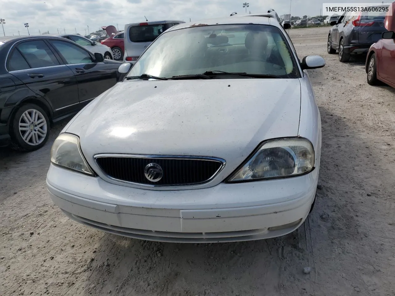 2003 Mercury Sable Ls Premium VIN: 1MEFM55S13A606295 Lot: 76189114