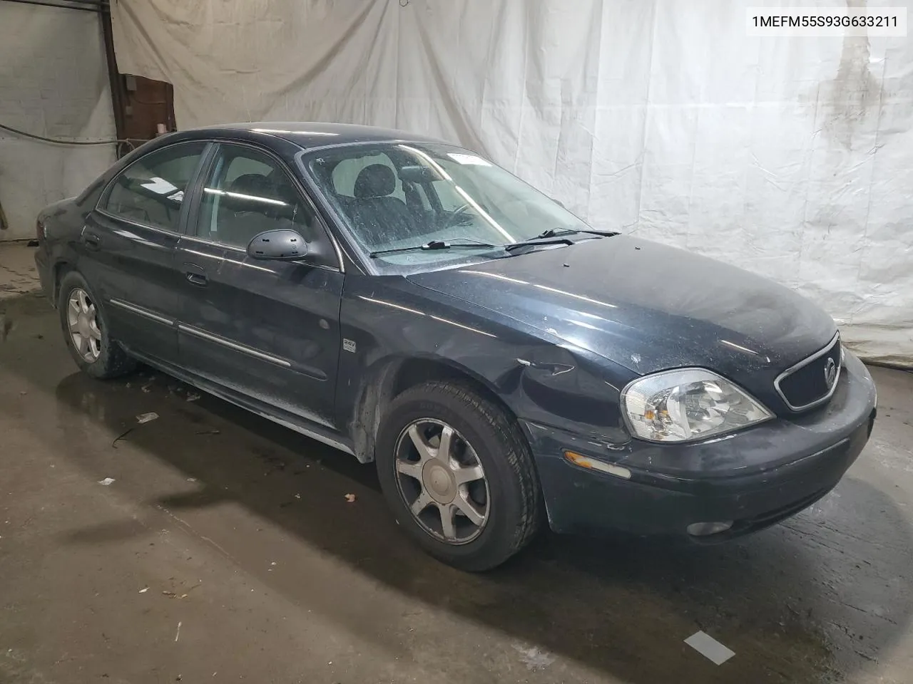 2003 Mercury Sable Ls Premium VIN: 1MEFM55S93G633211 Lot: 77761774