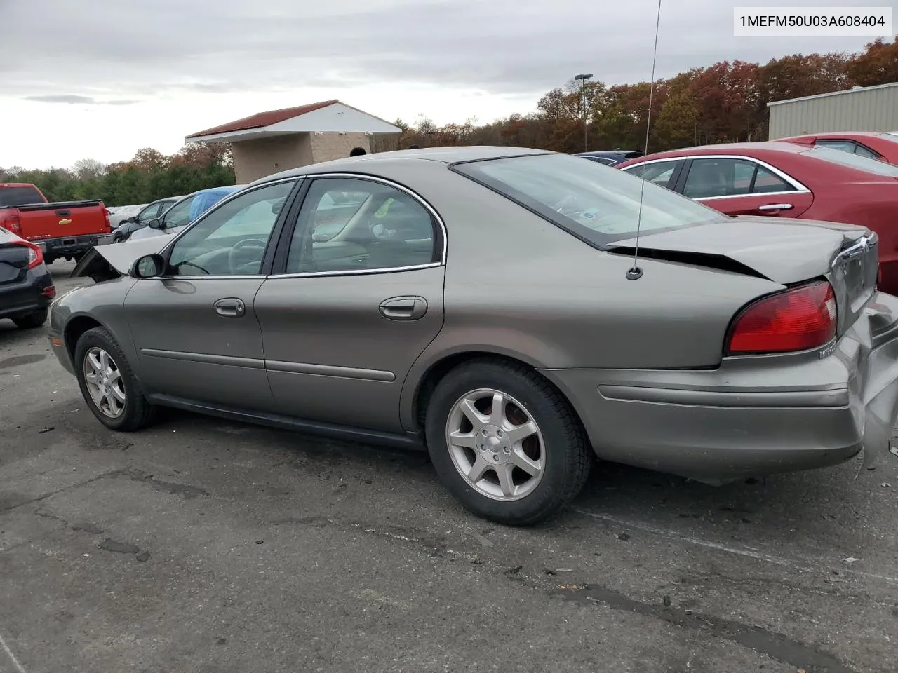 2003 Mercury Sable Gs VIN: 1MEFM50U03A608404 Lot: 78488894