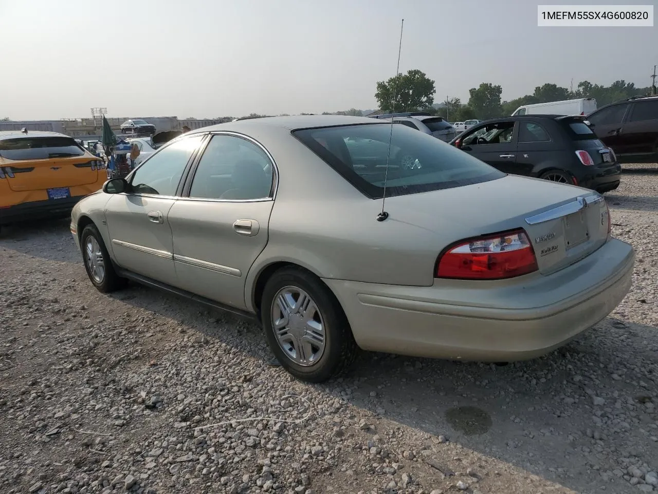 2004 Mercury Sable Ls Premium VIN: 1MEFM55SX4G600820 Lot: 63798844