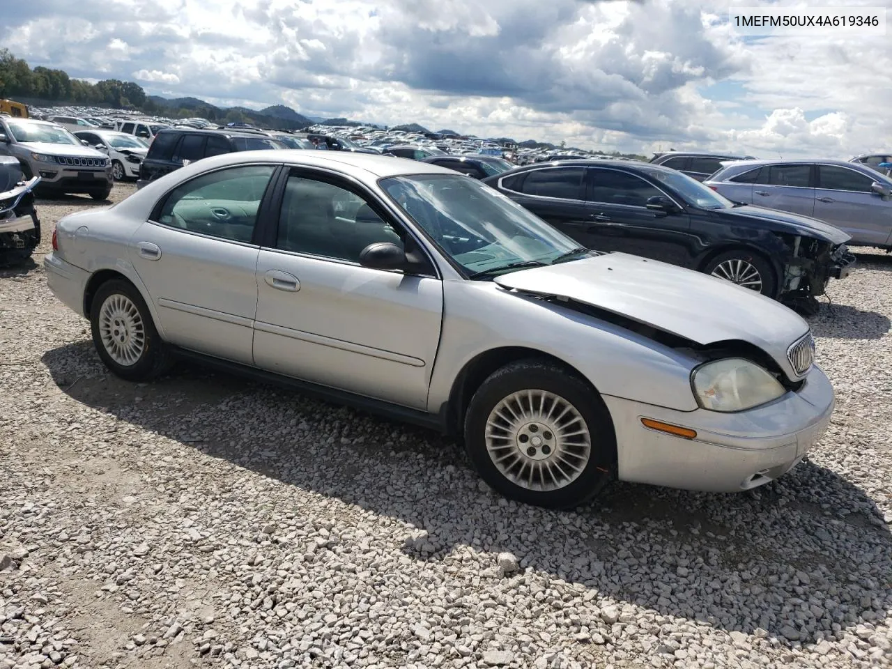 2004 Mercury Sable Gs VIN: 1MEFM50UX4A619346 Lot: 71295284