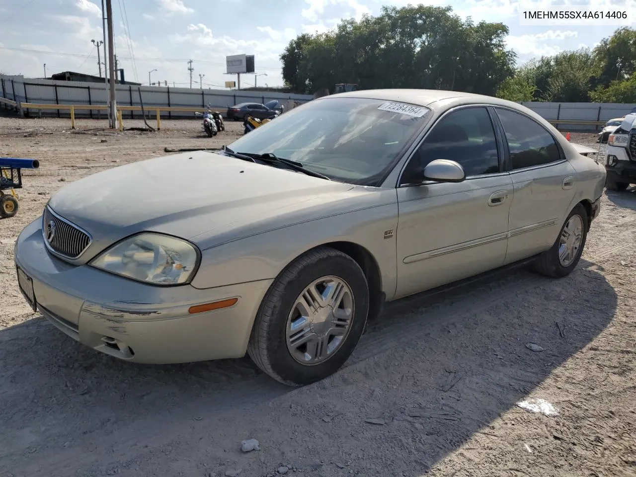 2004 Mercury Sable Ls Premium VIN: 1MEHM55SX4A614406 Lot: 72284364