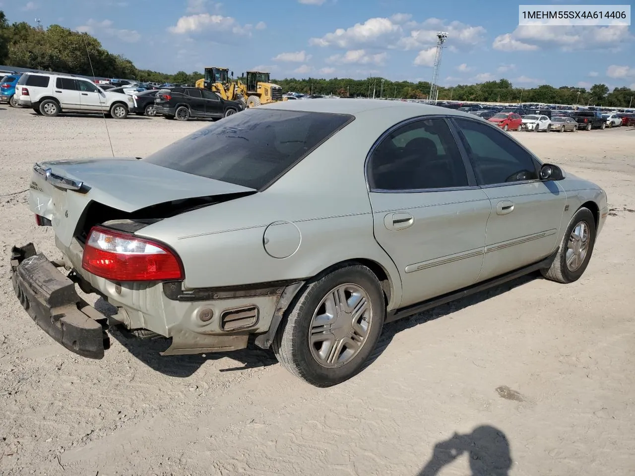 2004 Mercury Sable Ls Premium VIN: 1MEHM55SX4A614406 Lot: 72284364