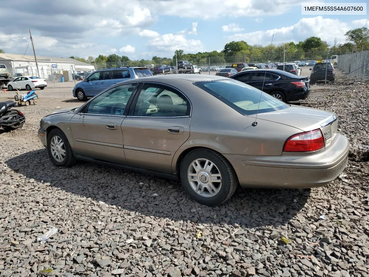 2004 Mercury Sable Ls Premium VIN: 1MEFM55S54A607600 Lot: 74115284