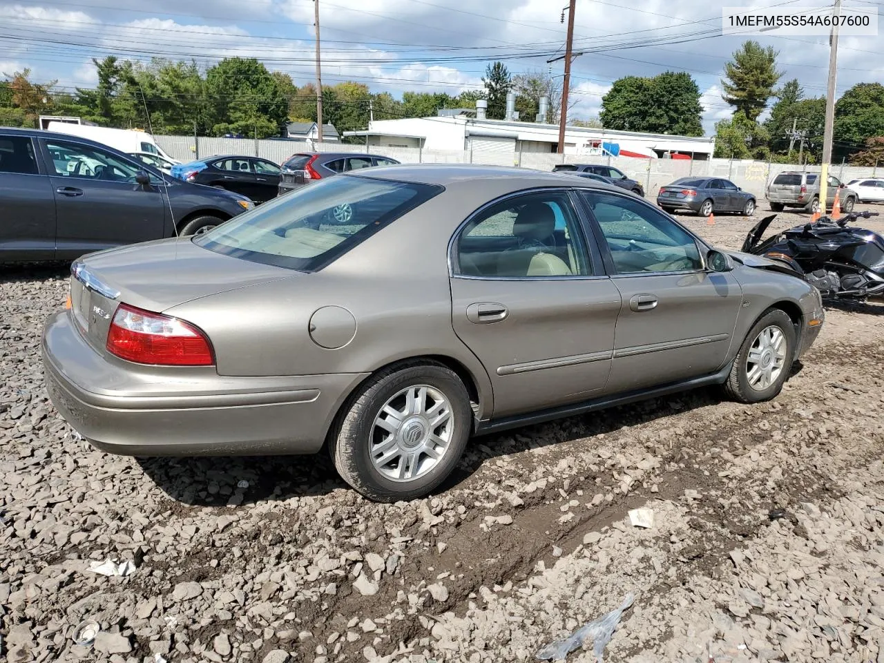 2004 Mercury Sable Ls Premium VIN: 1MEFM55S54A607600 Lot: 74115284