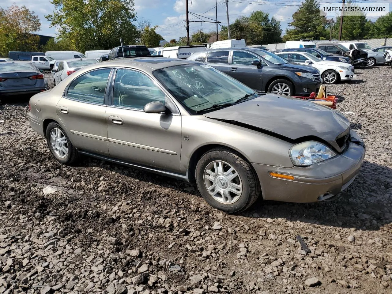 2004 Mercury Sable Ls Premium VIN: 1MEFM55S54A607600 Lot: 74115284