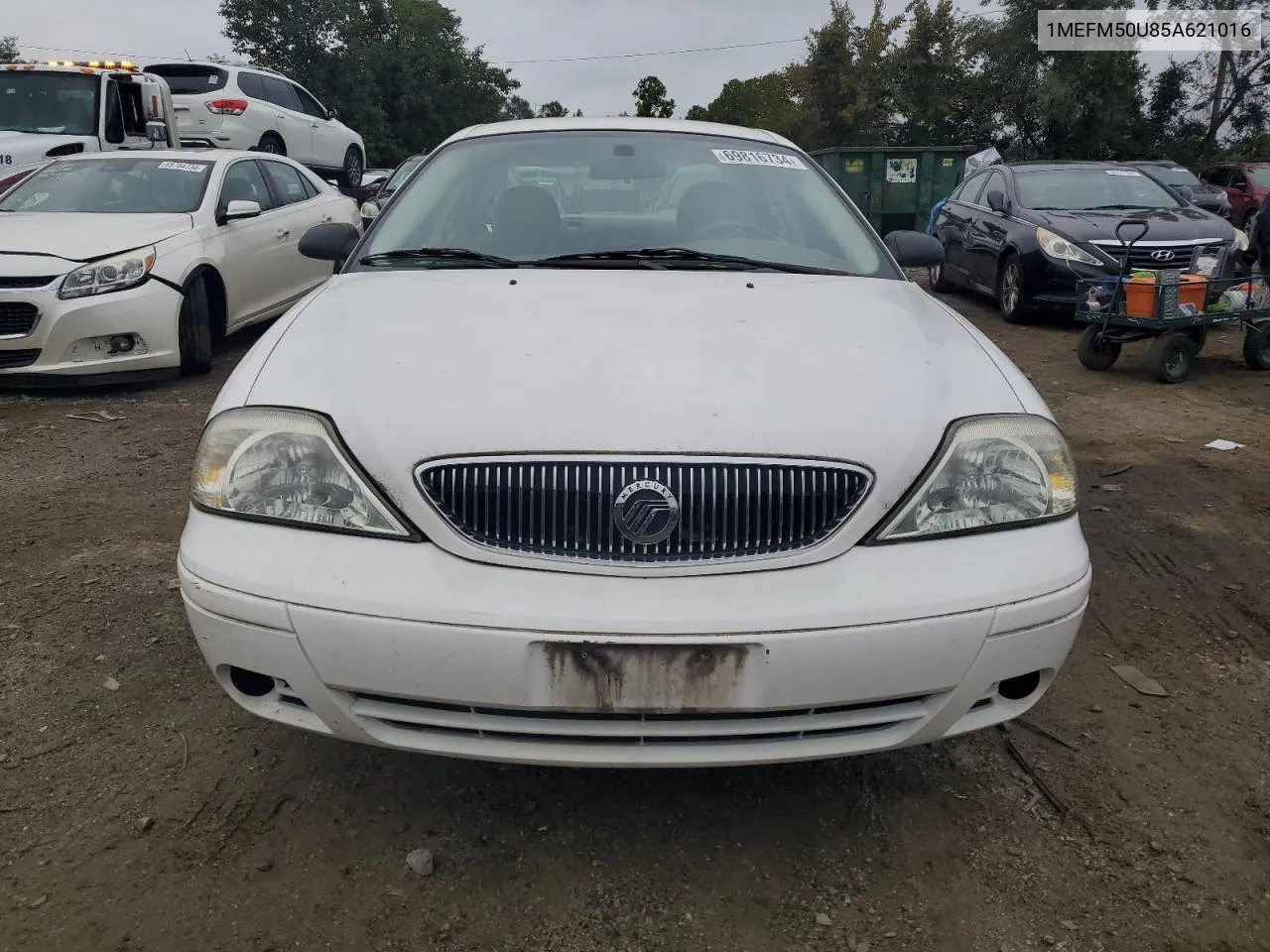 1MEFM50U85A621016 2005 Mercury Sable Gs