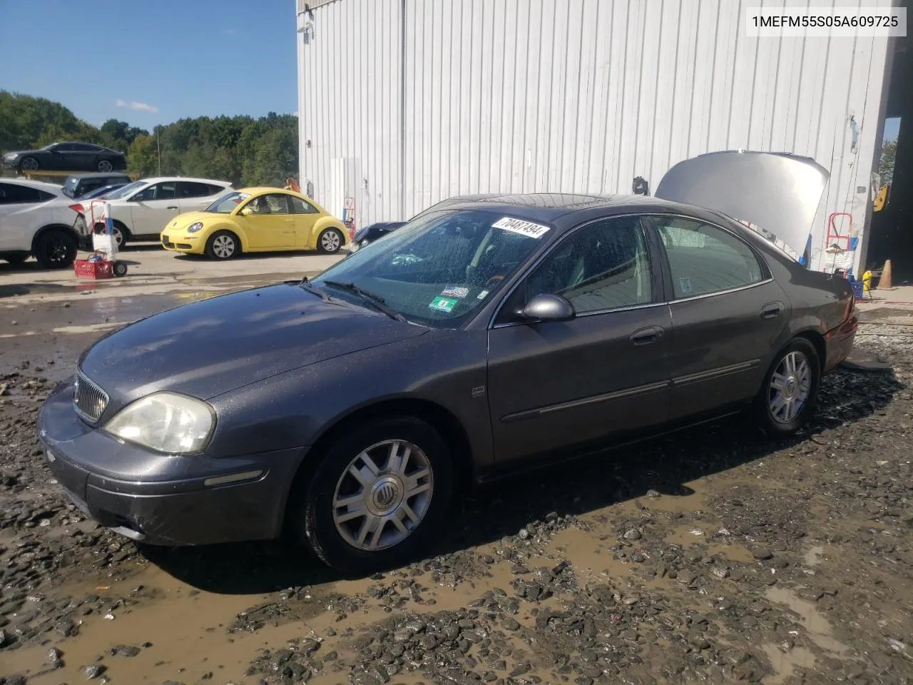 2005 Mercury Sable Ls Premium VIN: 1MEFM55S05A609725 Lot: 70487494