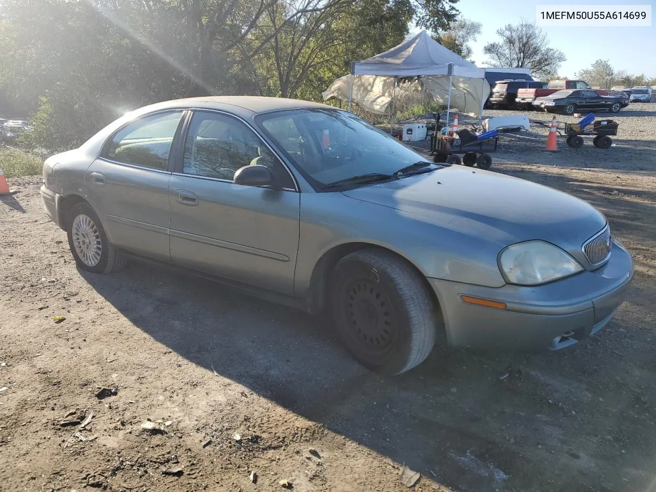 2005 Mercury Sable Gs VIN: 1MEFM50U55A614699 Lot: 71934004