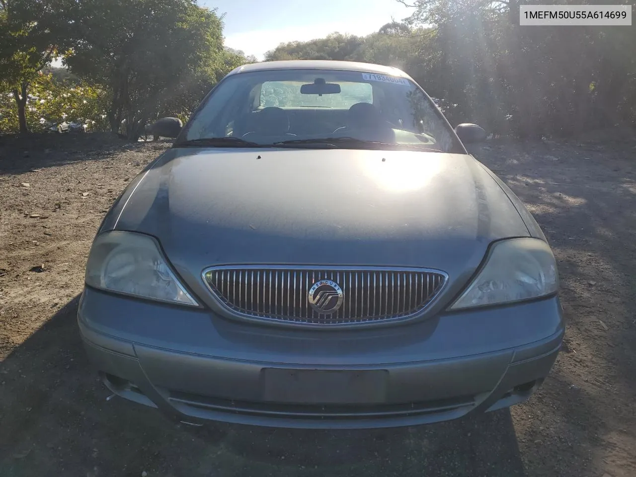 2005 Mercury Sable Gs VIN: 1MEFM50U55A614699 Lot: 71934004