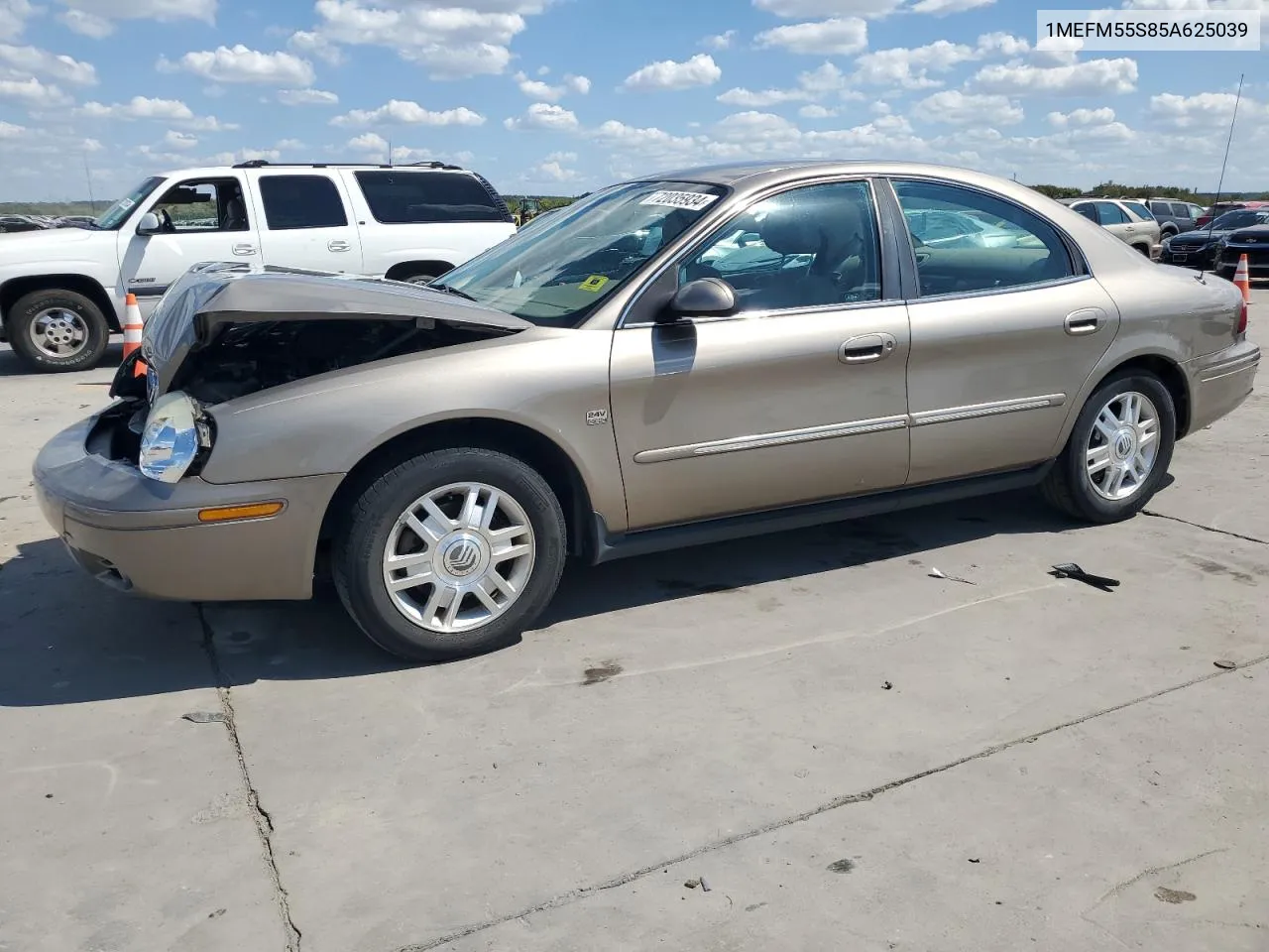 2005 Mercury Sable Ls Premium VIN: 1MEFM55S85A625039 Lot: 72035934