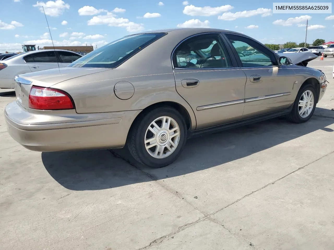 2005 Mercury Sable Ls Premium VIN: 1MEFM55S85A625039 Lot: 72035934