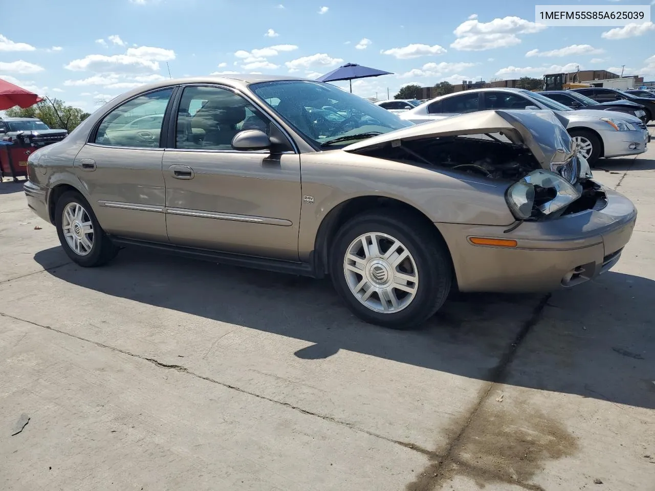 2005 Mercury Sable Ls Premium VIN: 1MEFM55S85A625039 Lot: 72035934