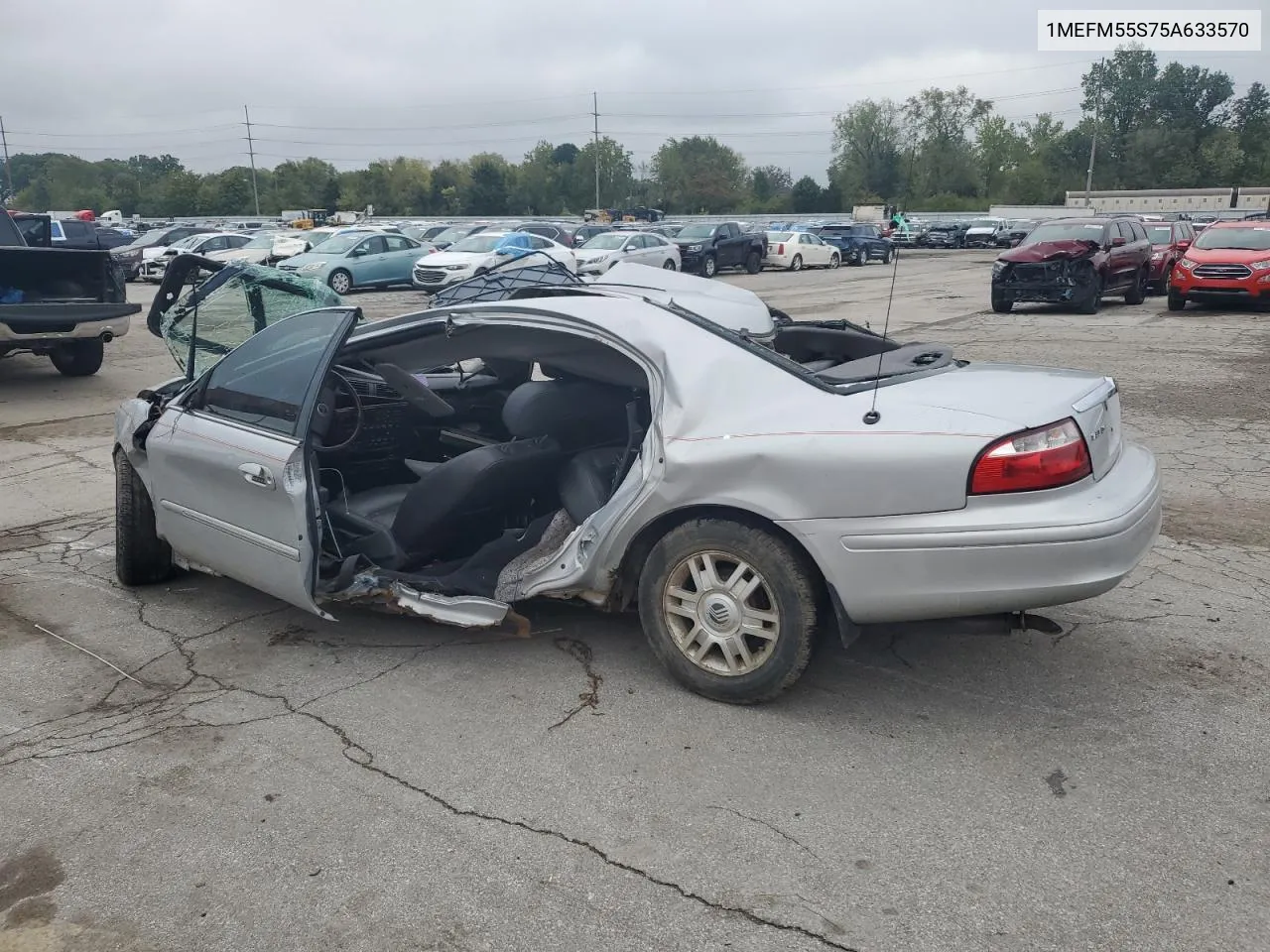 2005 Mercury Sable Ls Premium VIN: 1MEFM55S75A633570 Lot: 72925484