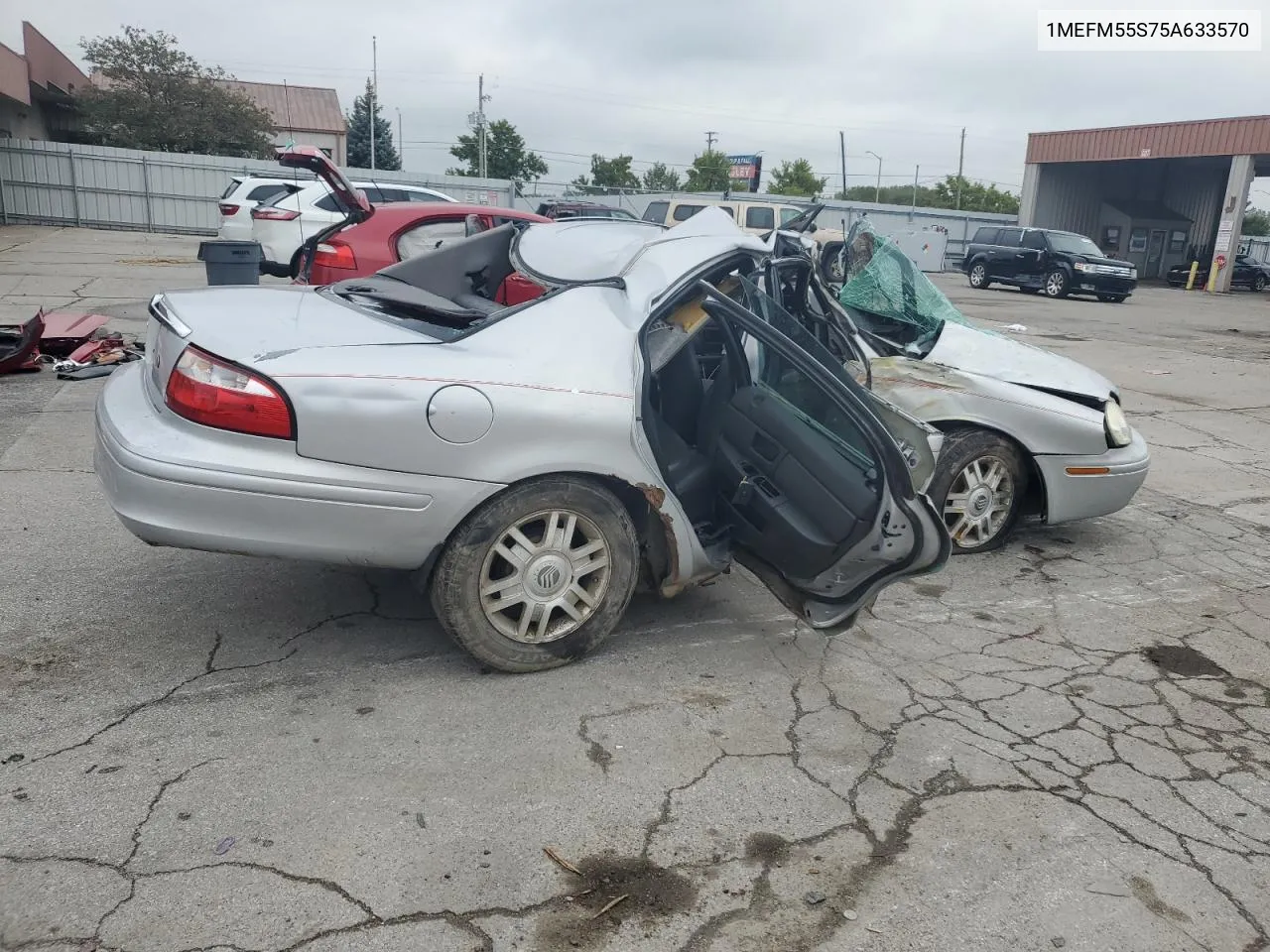 2005 Mercury Sable Ls Premium VIN: 1MEFM55S75A633570 Lot: 72925484