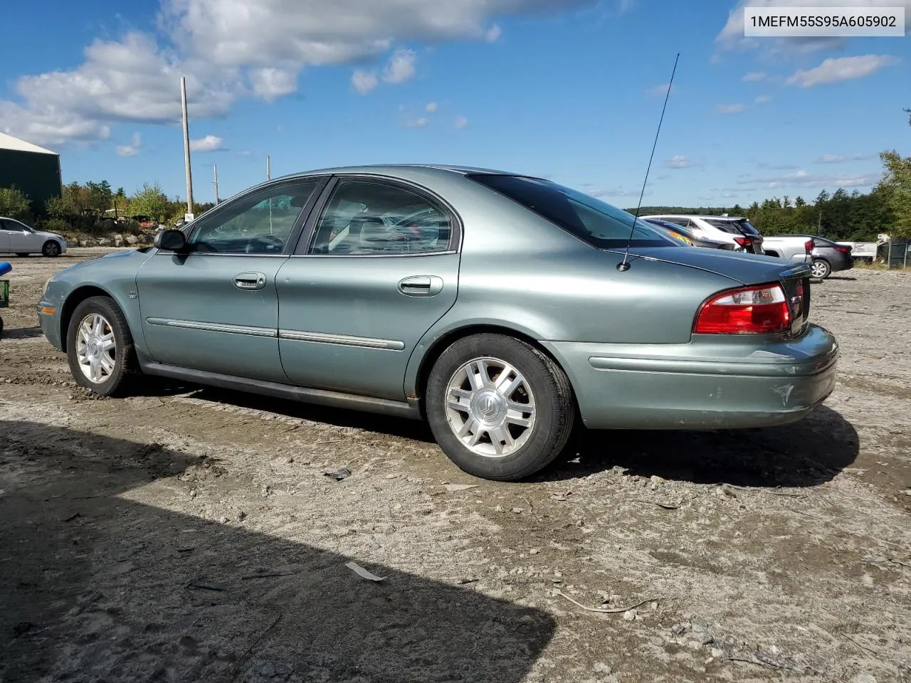 2005 Mercury Sable Ls Premium VIN: 1MEFM55S95A605902 Lot: 73498184