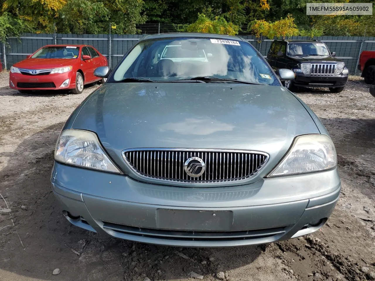 2005 Mercury Sable Ls Premium VIN: 1MEFM55S95A605902 Lot: 73498184