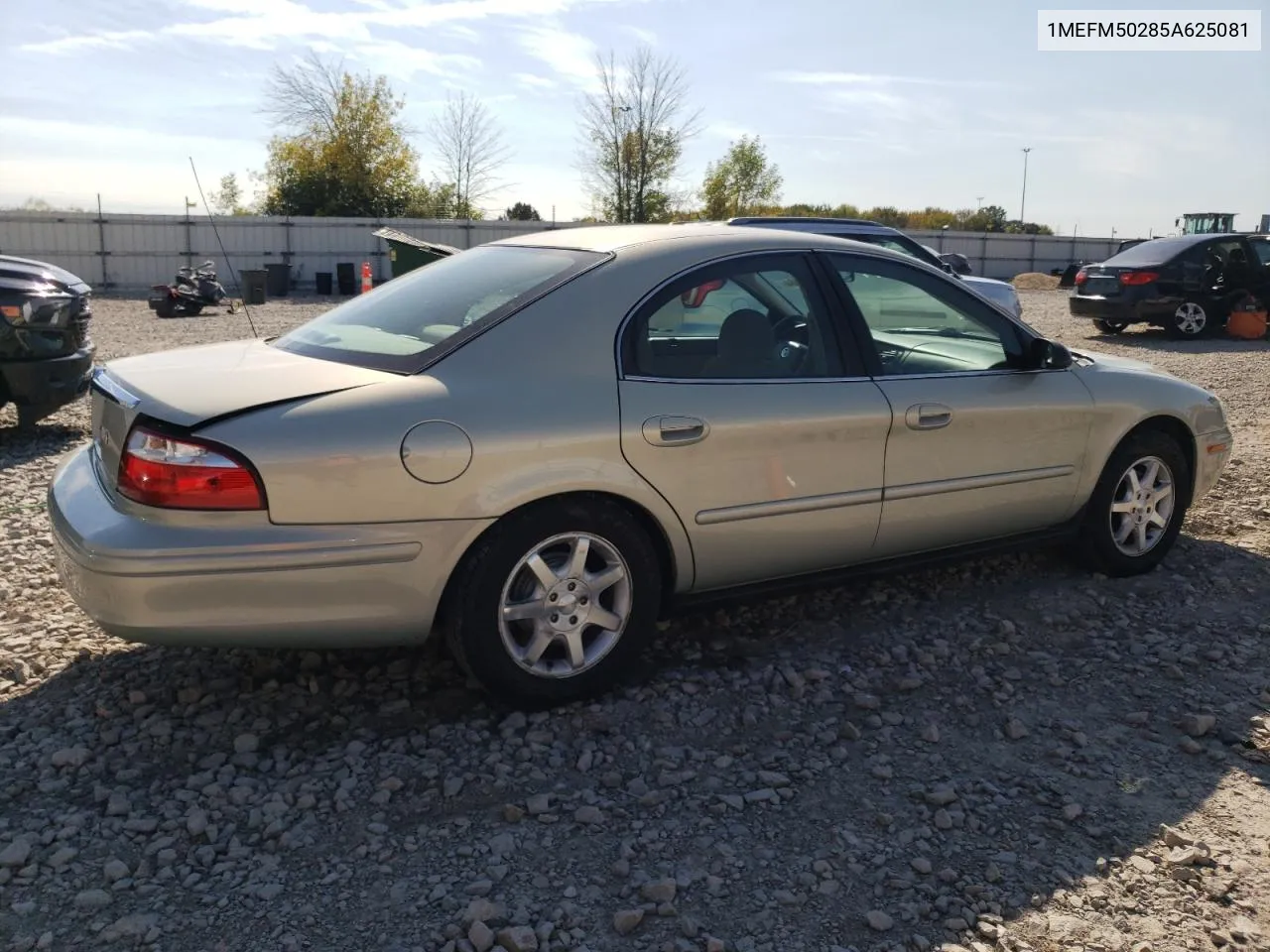 2005 Mercury Sable Gs VIN: 1MEFM50285A625081 Lot: 74253404