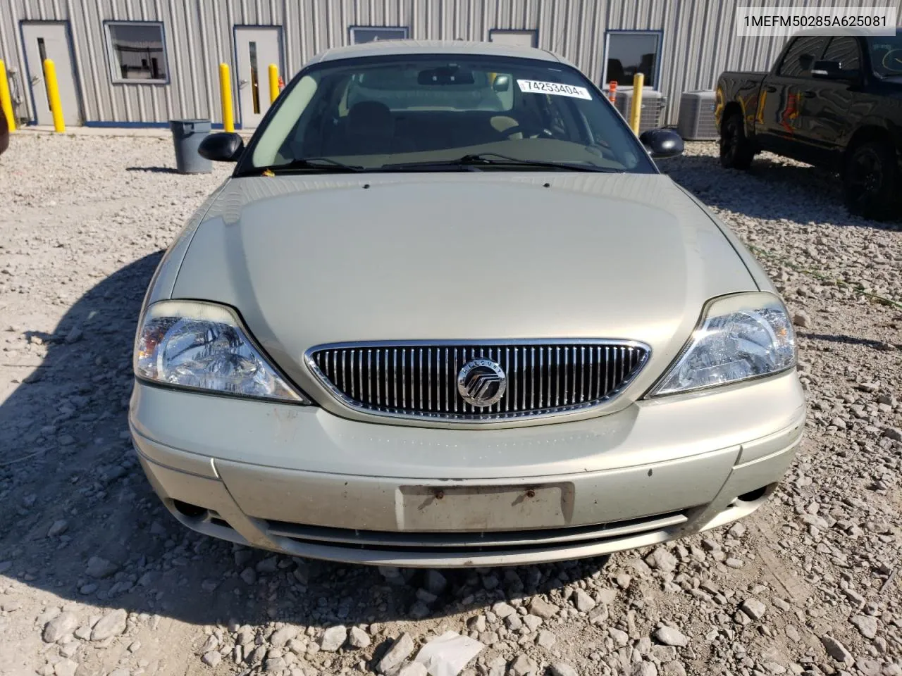 2005 Mercury Sable Gs VIN: 1MEFM50285A625081 Lot: 74253404