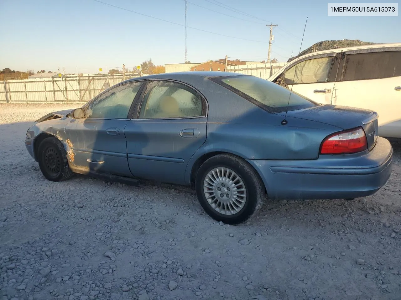 2005 Mercury Sable Gs VIN: 1MEFM50U15A615073 Lot: 74891804