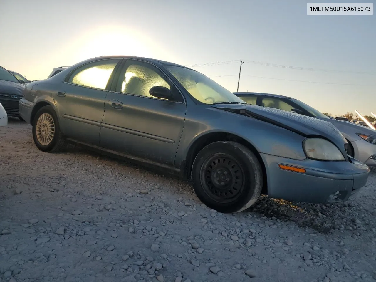 2005 Mercury Sable Gs VIN: 1MEFM50U15A615073 Lot: 74891804