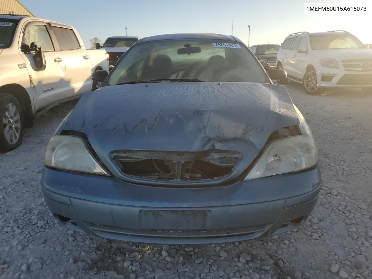 2005 Mercury Sable Gs VIN: 1MEFM50U15A615073 Lot: 74891804