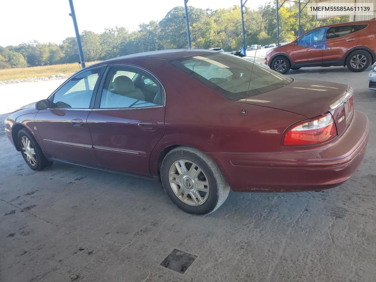 2005 Mercury Sable Ls Premium VIN: 1MEFM55S85A611139 Lot: 75830504