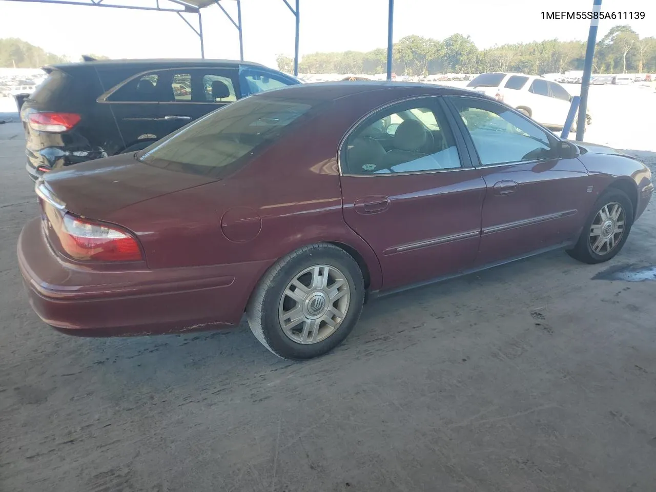 2005 Mercury Sable Ls Premium VIN: 1MEFM55S85A611139 Lot: 75830504