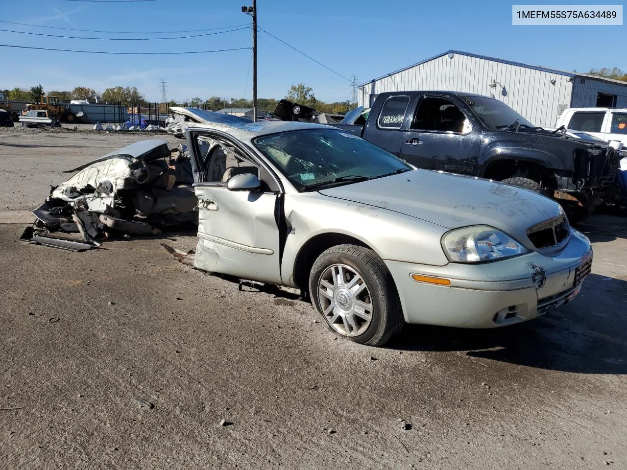 2005 Mercury Sable Ls Premium VIN: 1MEFM55S75A634489 Lot: 76476424